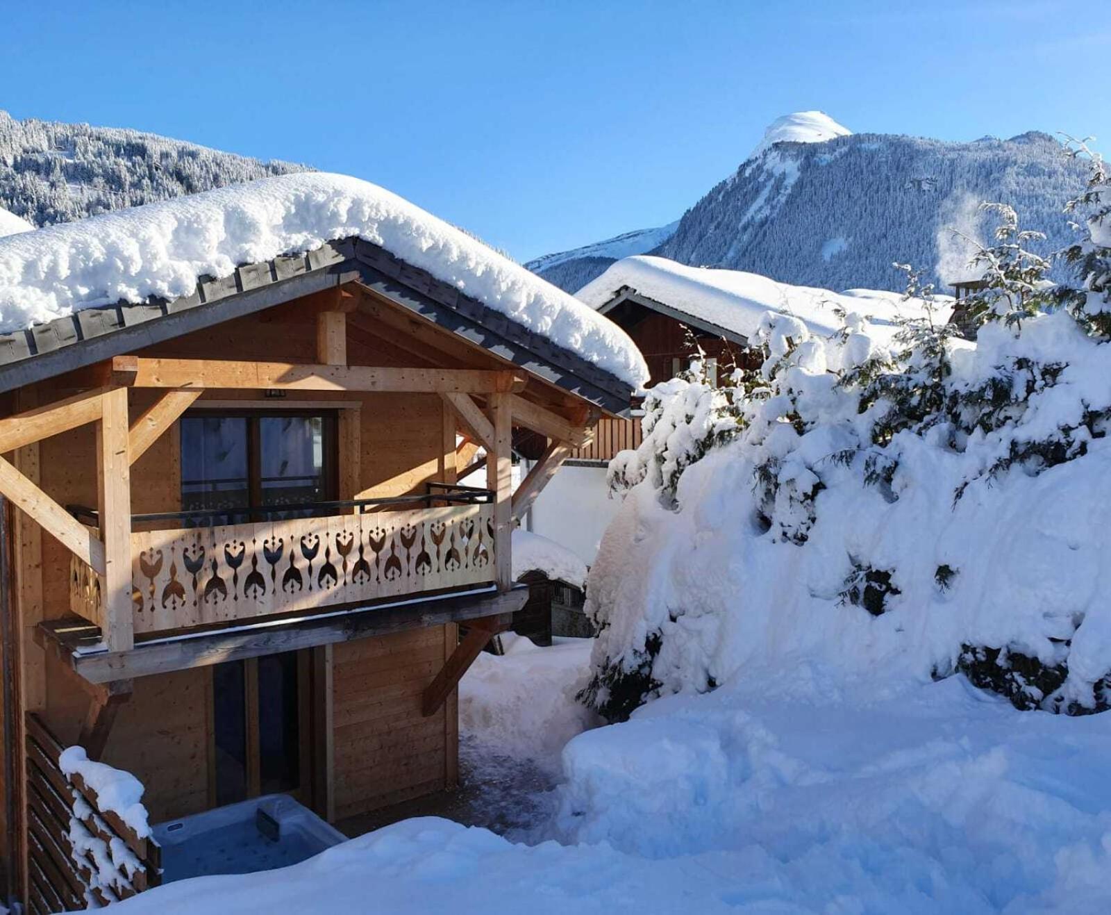 Chalet Delphinette - Spa Privatif Morzine Zewnętrze zdjęcie