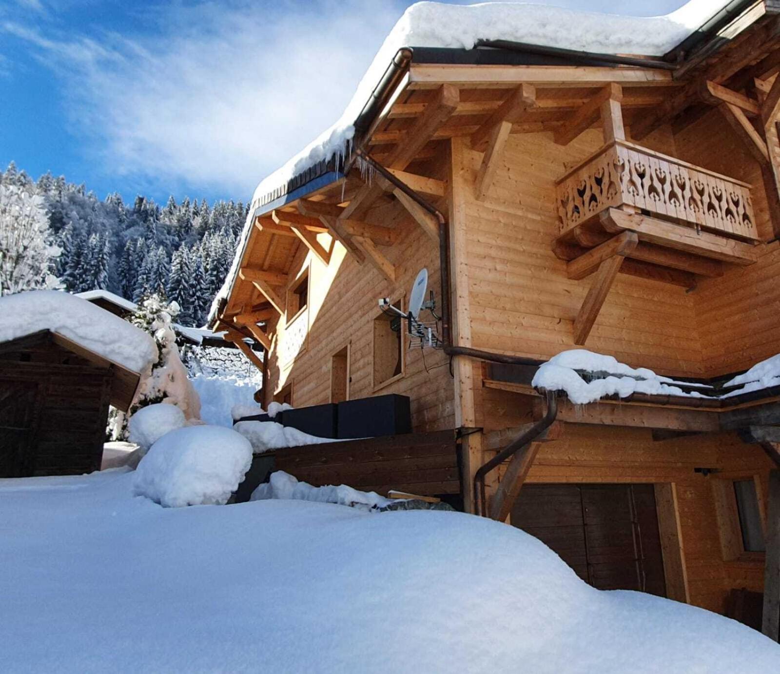 Chalet Delphinette - Spa Privatif Morzine Zewnętrze zdjęcie